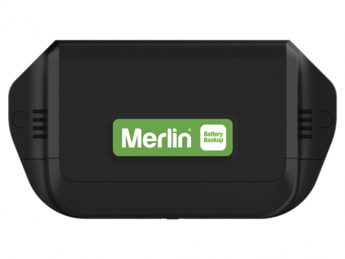 Battery unit that connects to Merlin Openers