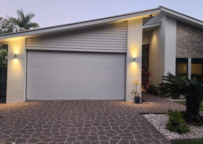 Seville Panelift Sectional Double Garage Door